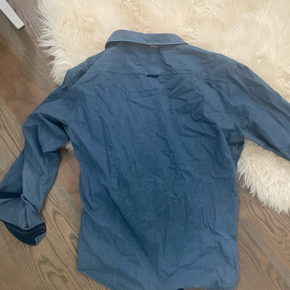 Boss denim-colored button down - Picture 4 of 4